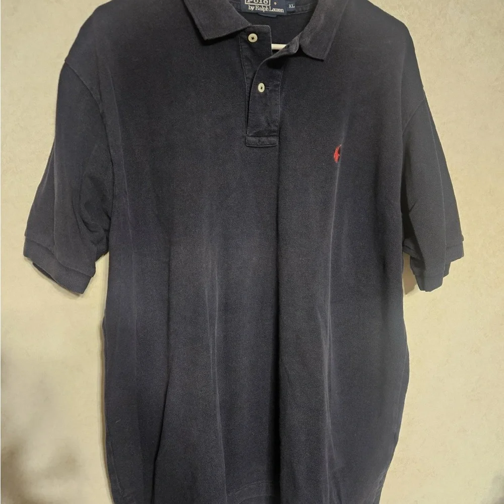 Ralph‎ Lauren Men's Dark Polo with Red Logo